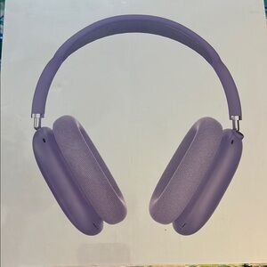 Apple Max Purple Over-Ear Headphones with Superior Sound Quality